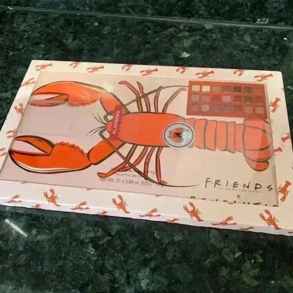 Makeup Revolution X Friends He's Her Lobster Eyeshadow Palette NEW - Picture 5 of 6